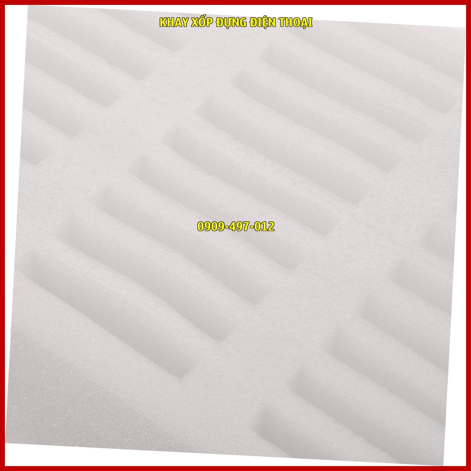 Khay xốp để điện thoại còn được gọi là khay xốp foam đựng điện thoại