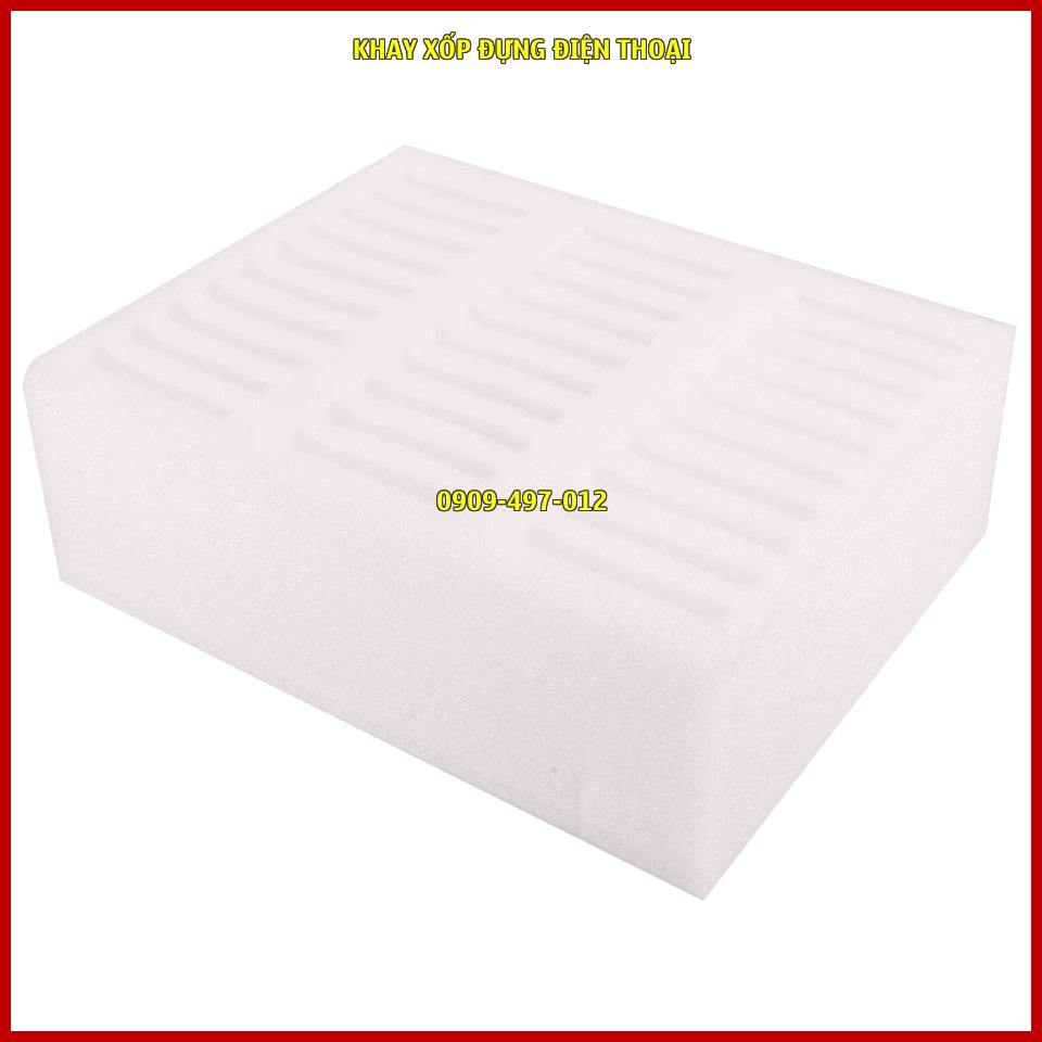 Khay xốp PE Foam để điện thoại