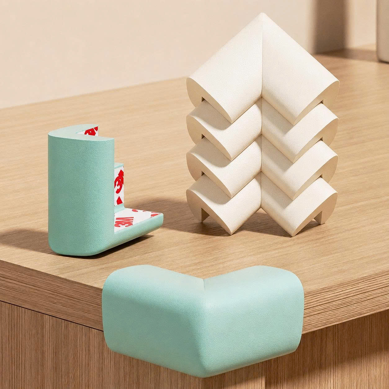 xốp bọc góc cạnh bàn