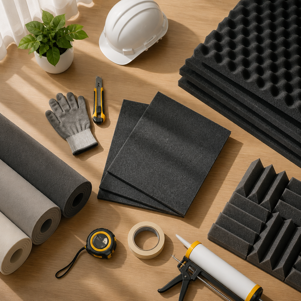 Văn phòng được cách âm bằng mốp xốp
