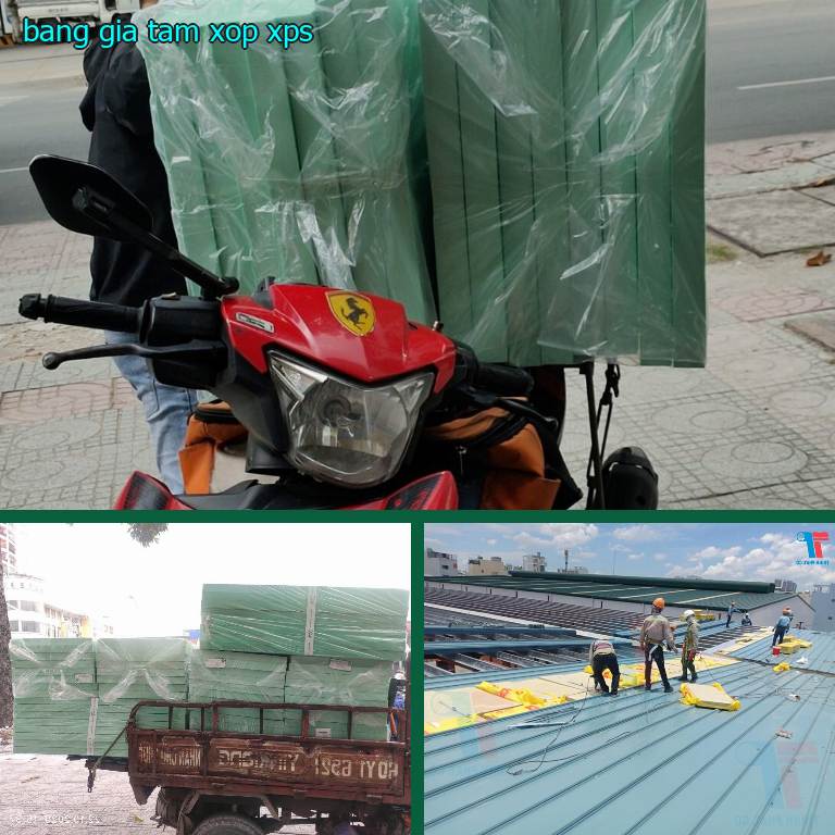 Bảng giá tấm xốp XPS Bảng giá tấm xốp XPS