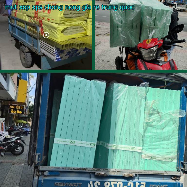 Mút xốp XPS chống nóng giá rẻ Trung Quốc