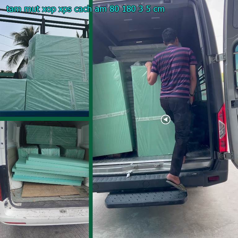 Tấm mút xốp XPS cách âm 80*180*3.5 cm