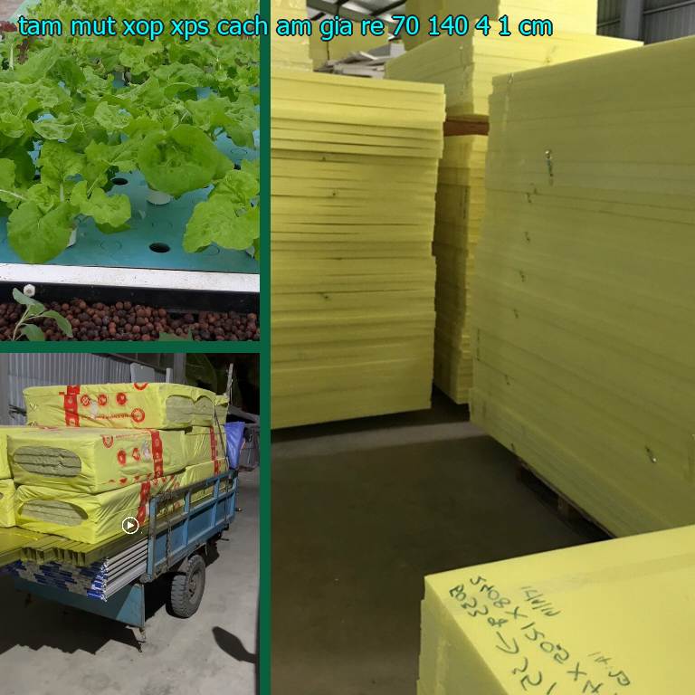 Tấm mút xốp XPS cách âm giá rẻ 70*140*4.1 cm