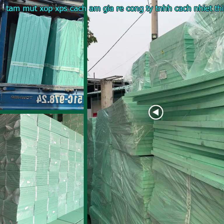 Tấm mút xốp XPS cách âm giá rẻ Công ty TNHH cách nhiệt Thịnh Phát
