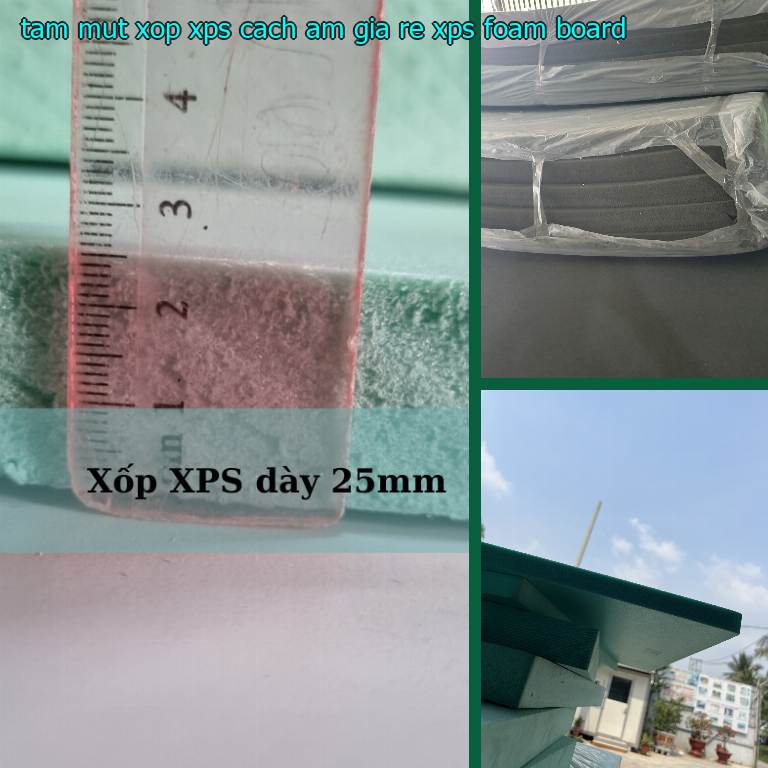 Tấm mút xốp XPS cách âm giá rẻ XPS Foam Board