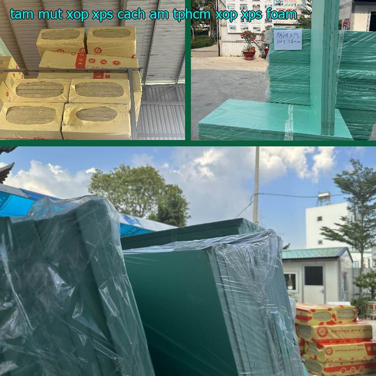 Tấm mút xốp XPS cách âm TpHCM Xốp XPS Foam