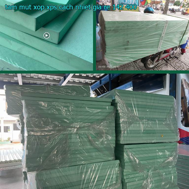 Tấm mút xốp XPS cách nhiệt giá rẻ 142.400₫