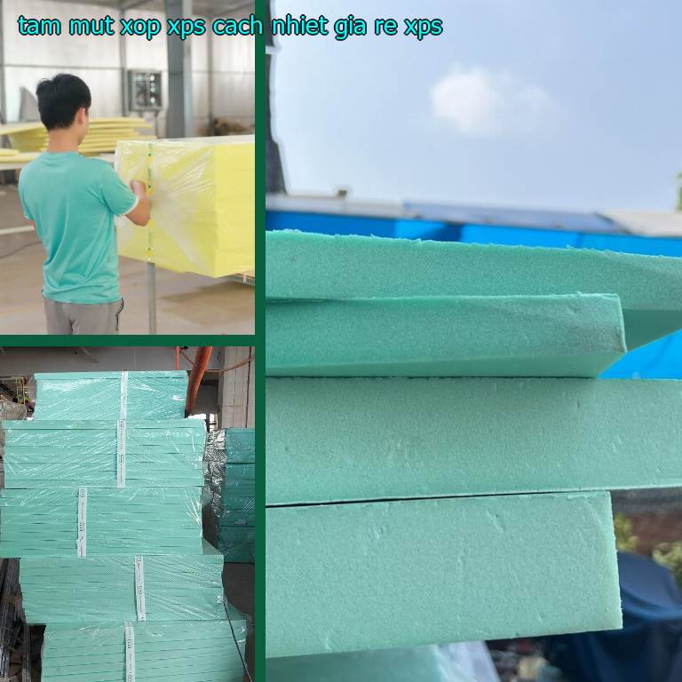 Tấm mút xốp XPS cách nhiệt giá rẻ XPS