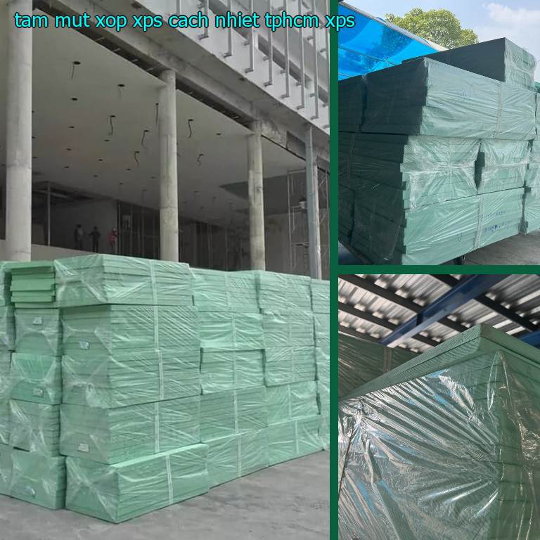 Tấm mút xốp XPS cách nhiệt TpHCM XPS