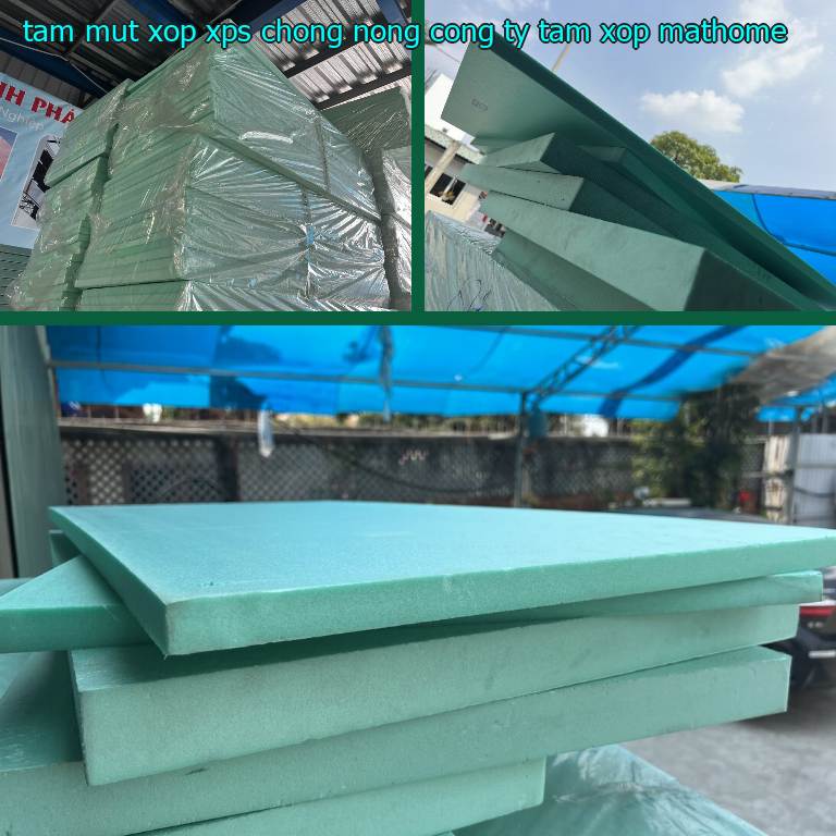 Tấm mút xốp XPS chống nóng Công ty tấm xốp MatHome