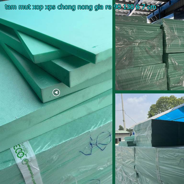 Tấm mút xốp XPS chống nóng giá rẻ 90*130*6.7 cm