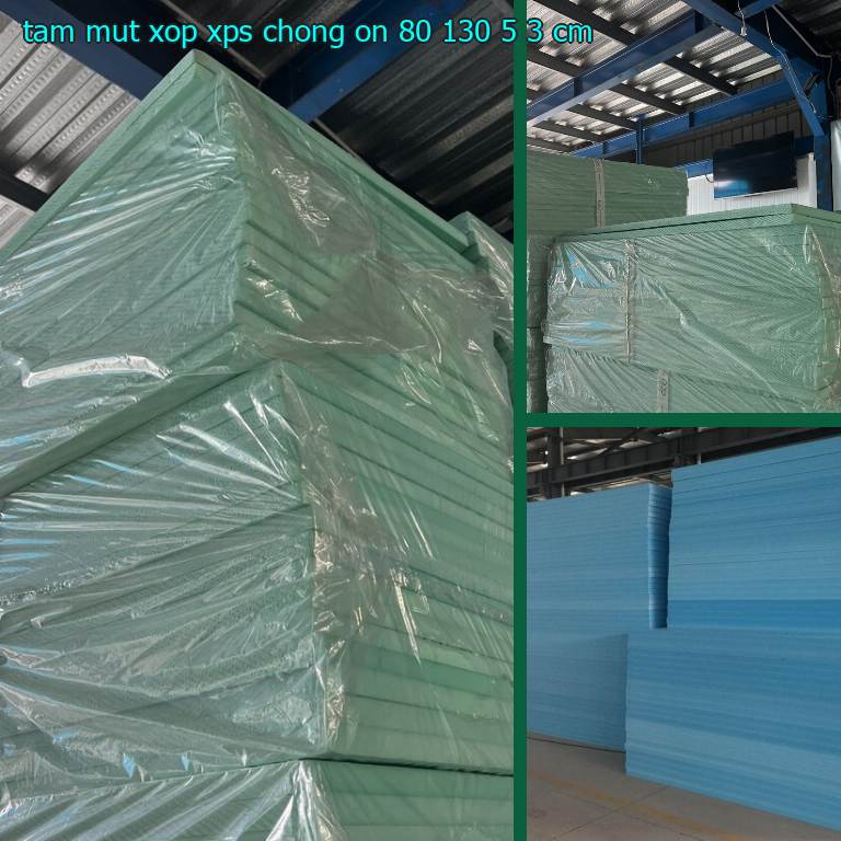 Tấm mút xốp XPS chống ồn 80*130*5.3 cm
