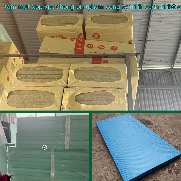 Tấm mút xốp XPS chống ồn TpHCM Công ty TNHH cách nhiệt Á Châu