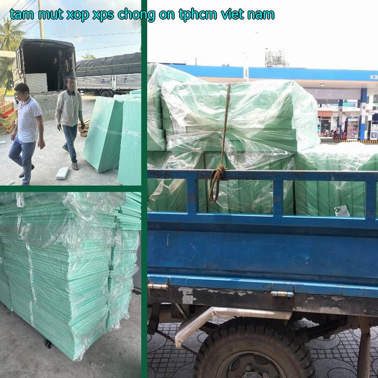 Tấm mút xốp XPS chống ồn TpHCM Viet Nam