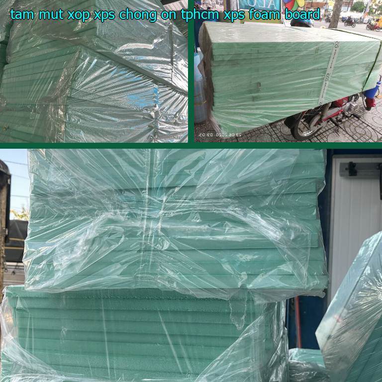Tấm mút xốp XPS chống ồn TpHCM XPS Foam Board