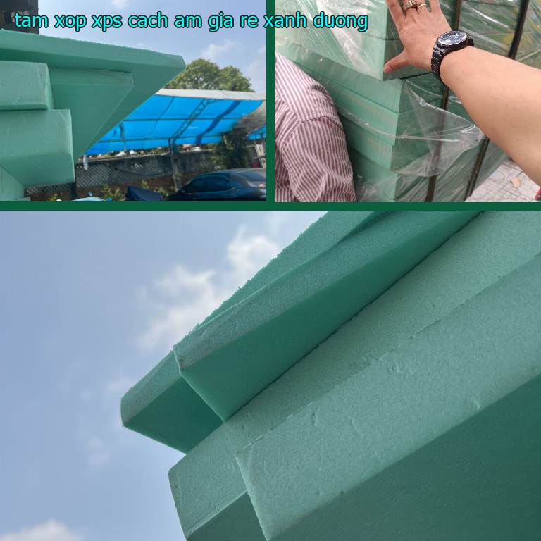 Tấm xốp XPS cách âm giá rẻ Xanh dương