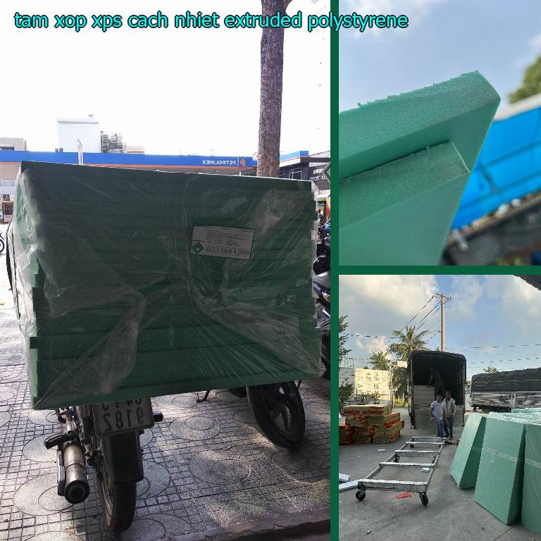 Tấm xốp XPS cách nhiệt Extruded Polystyrene