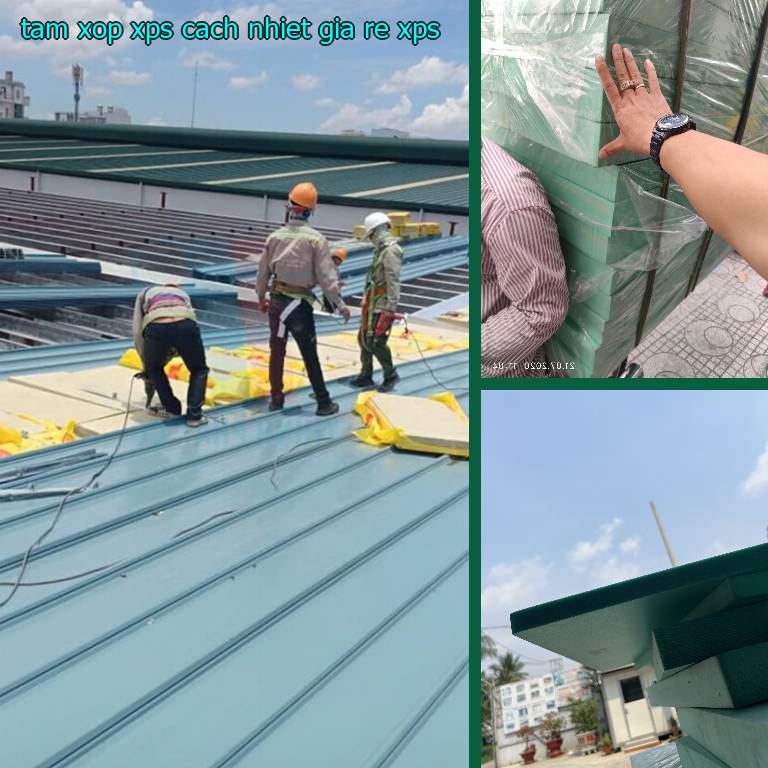 Tấm xốp XPS cách nhiệt giá rẻ XPS