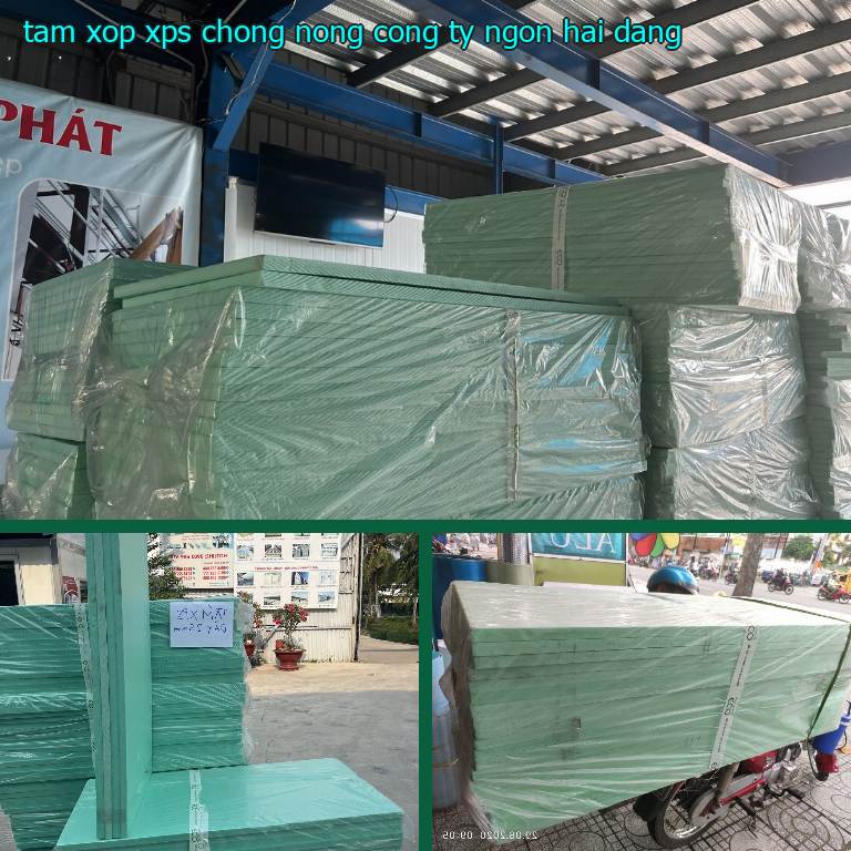 Tấm xốp XPS chống nóng Công ty Ngọn Hải Đăng