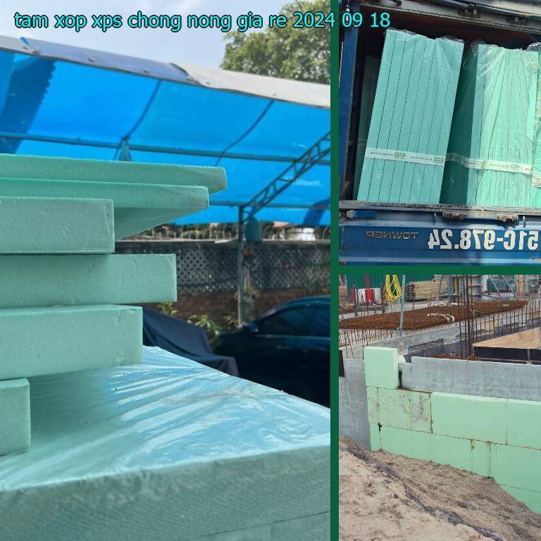 Tấm xốp XPS chống nóng giá rẻ 2024-09-18