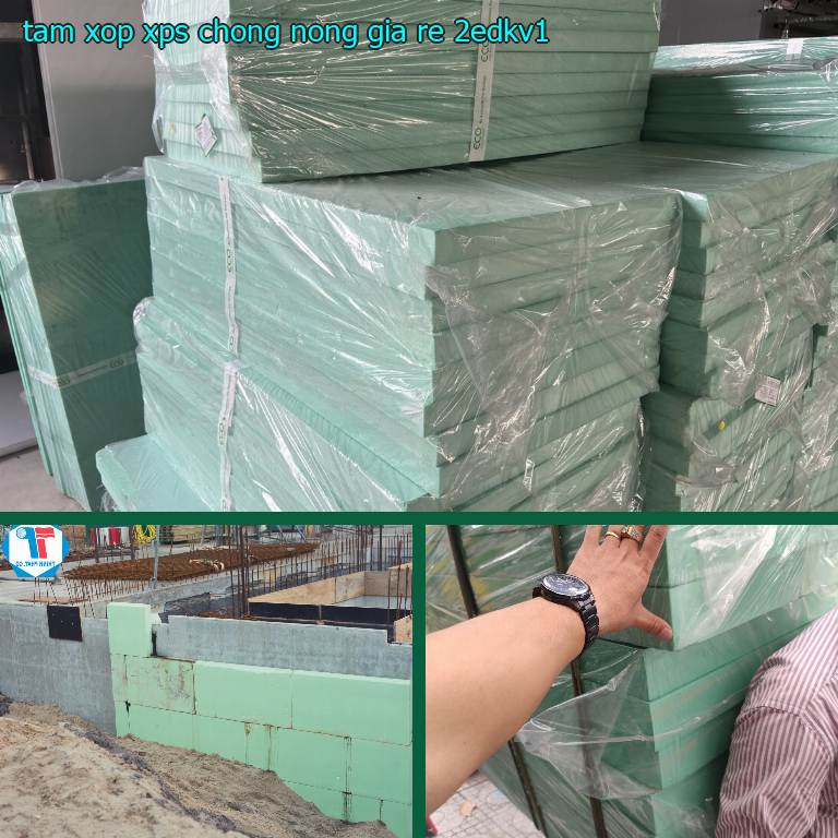 Tấm xốp XPS chống nóng giá rẻ 2EDKV1