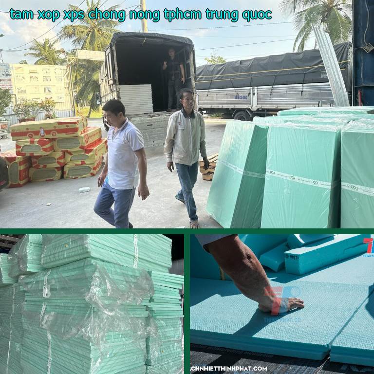 Tấm xốp XPS chống nóng TpHCM Trung Quốc