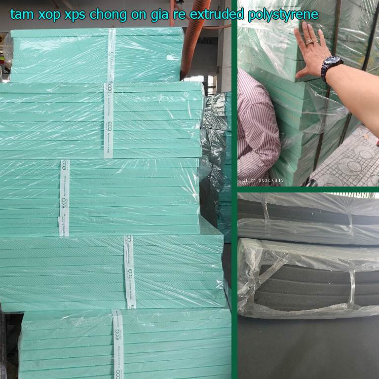Tấm xốp XPS chống ồn giá rẻ Extruded Polystyrene